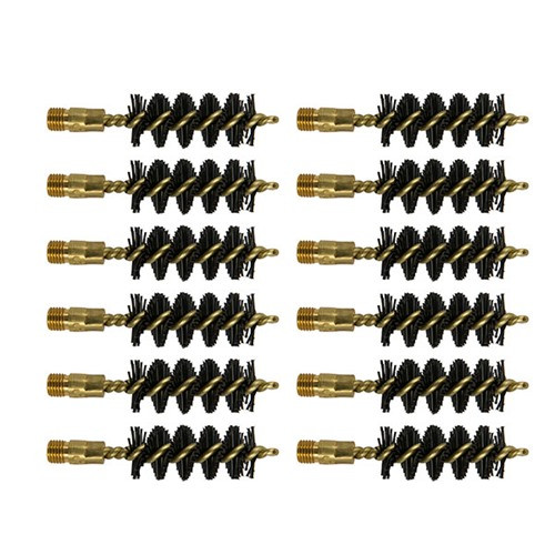 28 GAUGE HEAVY WEIGHT NYLON SHOTGUN BRUSH 12 PACK