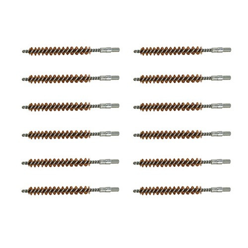 7MM DOUBLE-TUFF BRONZE RIFLE BRUSH 12 PACK