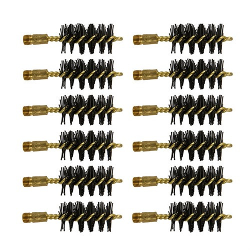 10 GAUGE HEAVY WEIGHT NYLON SHOTGUN BRUSH 12 PACK