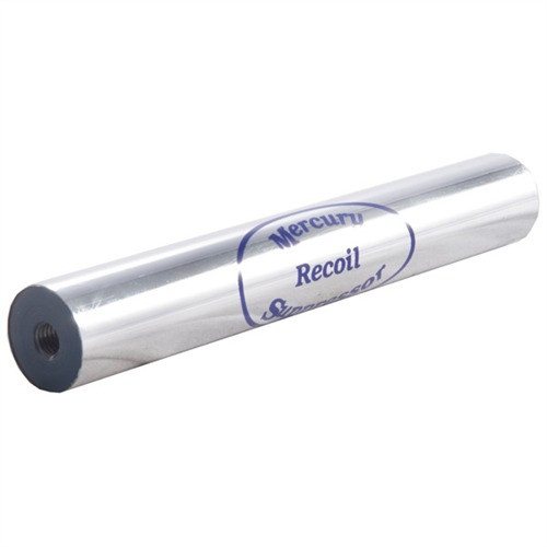 C & H Research STANDARD STOCK 5 Inch Recoil Suppressor Stainless Steel Silver