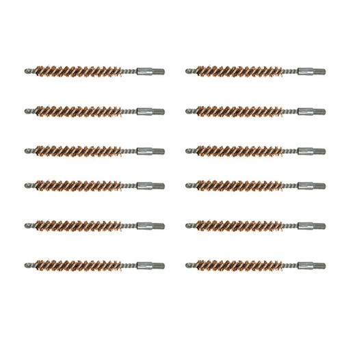 6MM DOUBLE-TUFF BRONZE RIFLE BRUSH 12 PACK