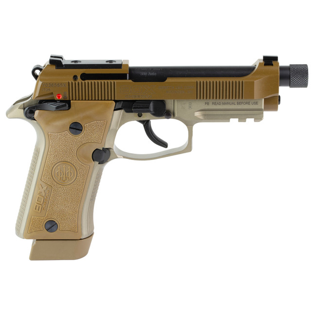 Beretta 80x Cheetah 380 ACP 3.8 in Barrel 15 Round Flat Dark Earth - J80XTD15 - 082442969510