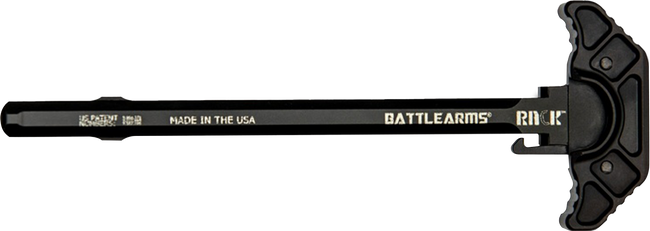 Battle Arms Development BAD-RACK-15-C Rack15 MOD C Charging Handle AR-15 Black Ambidextrous Hand