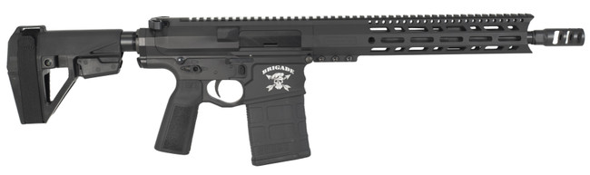 Brigade Bm-10lr 308 12.5 Blk Sba5 Mlok Pg