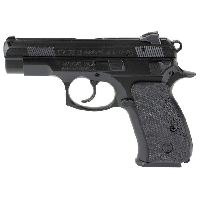 CZ 75D PCR 9mm Luger 3.75in 10 Rounds Black Gray Finish