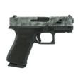 Glock 43X 9mm Luger 3.41in Barrel 10rd Silver Marble Slide Stippled Grip