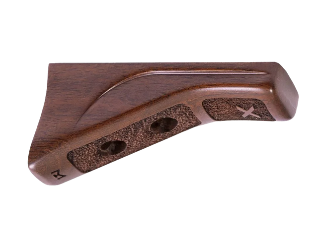 WOOX Angled Grip Walnut Wood Handgun Grip Compatible with Handguns