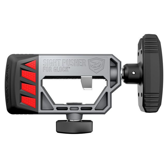 Real Avid Master Sight Pusher for Glock Handguns Red - AVGLOCKSP - 813119014338