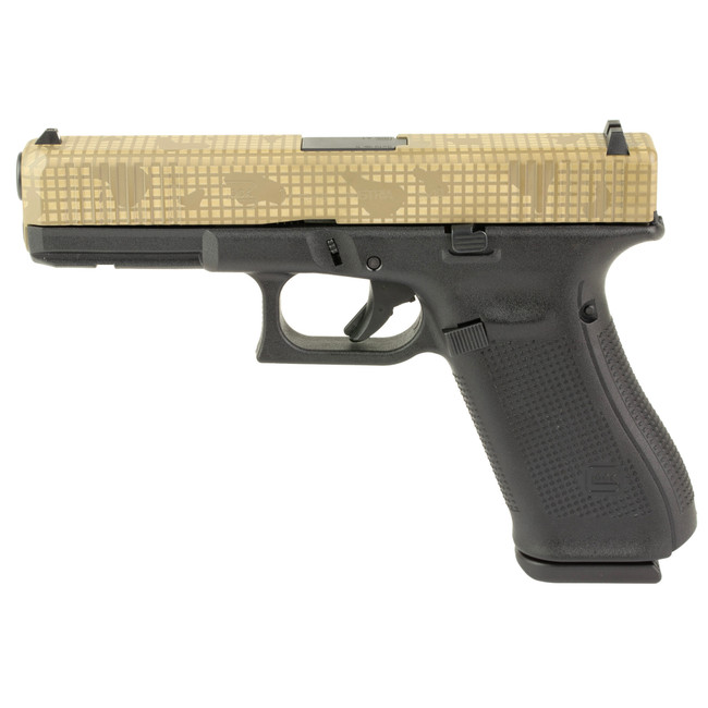 Glock 17 Gen5 9mm Luger 4.49in 17rd Flat Dark Earth Night Sights