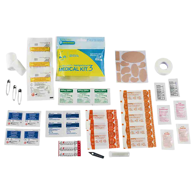 Adventure Medical Kits 1250397 Ultralight/Watertight Medical Kit .3 First Aid Waterproof
