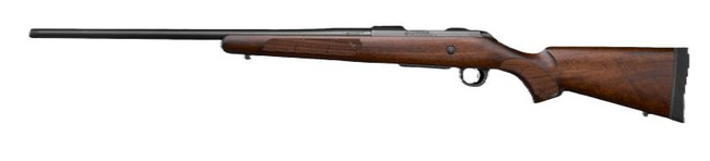 CZ 600 Plus American 308 Winchester 20in 5rd Walnut Stock Colored Finish