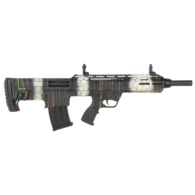 SDS Imports TOK TBP12SP 12 Gauge 18.5 Inch Splatter Camo Shotgun - 21000429 - 810162050399