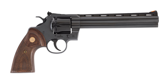Colt Python Revolver 357 Mag 8" Blued 6 rd. - PYTHONBP8WTS - 098289003607