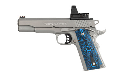 Colt 1911 Competition Optics Ready 9mm Luger 5 inch 9+1 Stainless - O1072CCSOR - 098289113443