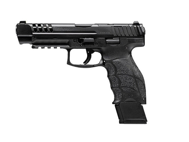 Heckler & Koch VP9L OR 9mm Luger 5in Barrel 20 Rounds Black Finish