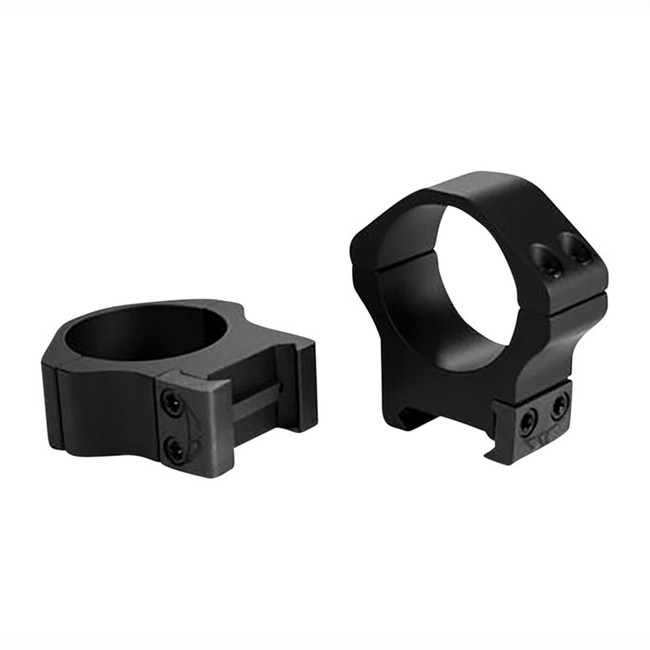 Warne 30mm High Horizontal Weaver Style Rings Matte Finish