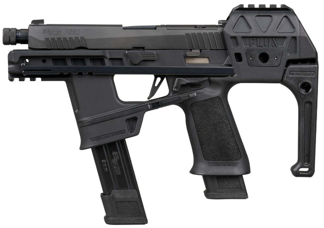 Sig P320 Flux 9mm 5.5 Blk Brace Thrd 30rd