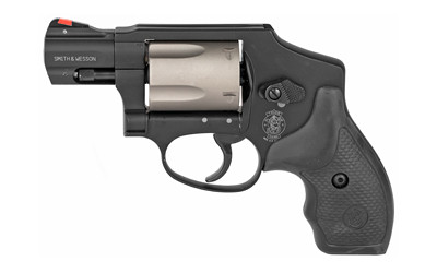 Smith & Wesson 103061 Model 340 Personal Defense 357 Mag 5 Shot 1.88" Black Stainless Steel Barrel, Titanium  Cylinder, Black Scandium Alloy J-Frame, Black Polymer Grip, No Internal Lock - 103061 - 022188030617