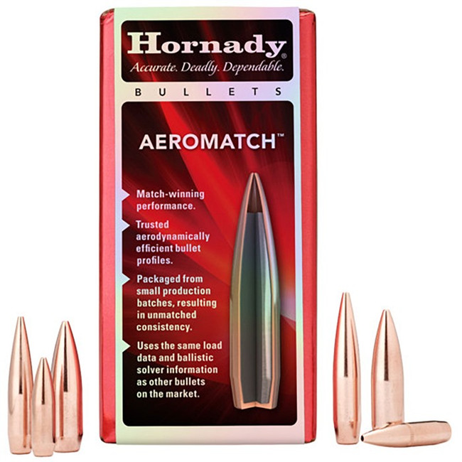 HORN 22777 BULL .224 77 HPBT AEROMATCH 100/25