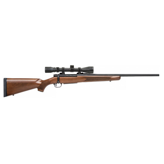 Mossberg Patriot Walnut Scoped .270 Win 22 Inch 5 Rounds Matte Blue
