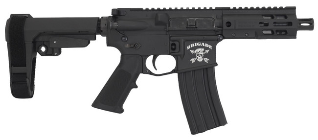 Brigade Bm-15 5.56 5 Blk Sba3 Mlok A2