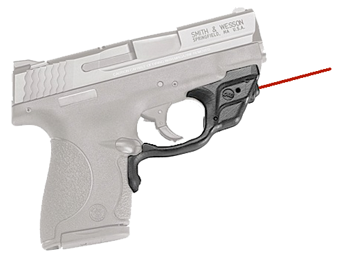 Crimson Trace 01-3560-1 LG-489 Laserguard  Black Red Laser Smith & Wesson M&P Shield