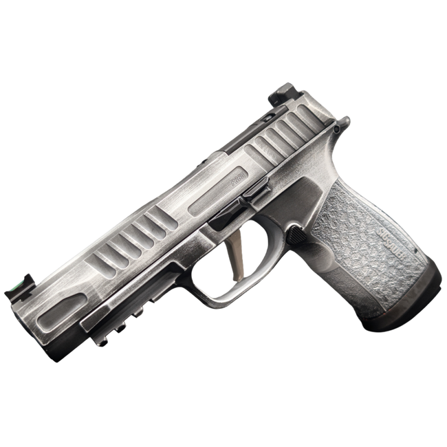 SIG SAUER P365 FUSE BATTLEWORN WHITE 9MM 4.3" BLACK O.R. 1-17RD, 2-21RD