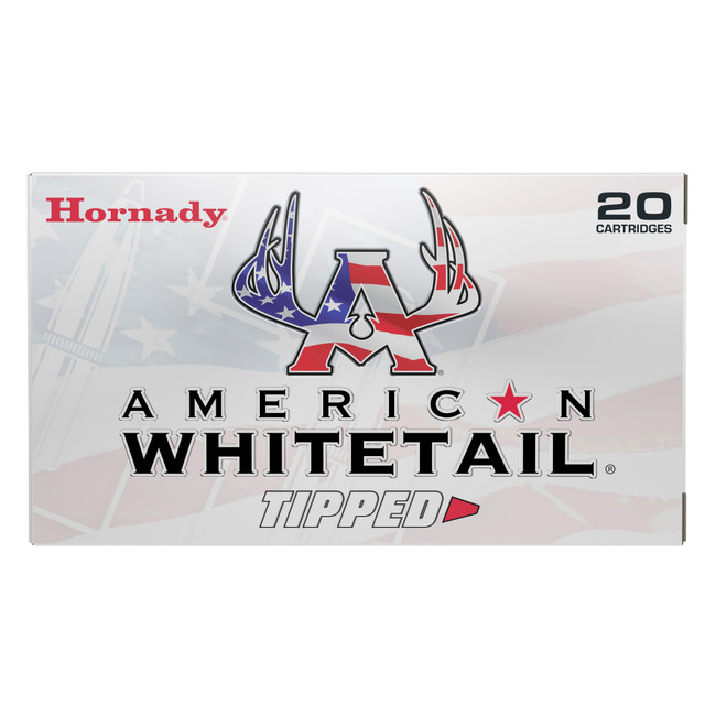 Hornady American Whitetail Tipped Rifle Ammo 6.5 PRC 129 gr. SST 20 rd.