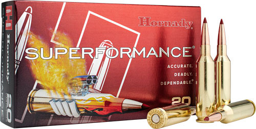 Hornady Superformance Rifle Ammo 22 Creedmoor 65 gr. CX 20 rd.