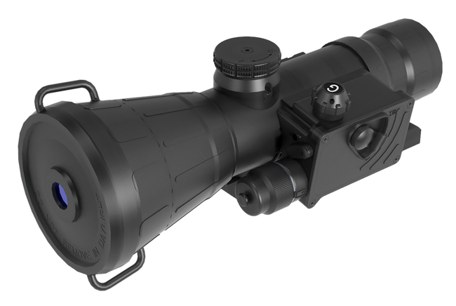 Agm Global Vision Comanche-40Er Nw1 Night Vision Clipon 1x Gen2+ White Phosphor 9 FOV 33-40mm 40h