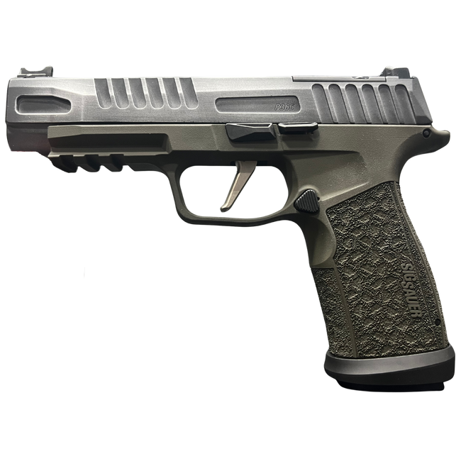 SIG SAUER P365 FUSE 9MM 4.3" CRUSHED SILVER BATTLEWORN O.R. 1-17RD, 2-21RD
