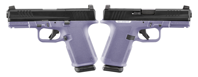 RUGER RXM 9MM PISTOL 4" BBL CRUSHED ORCHID PURPLE MAGPUL EHG, O.R. 2-15RD MAGS - ORION EXCLUSIVE