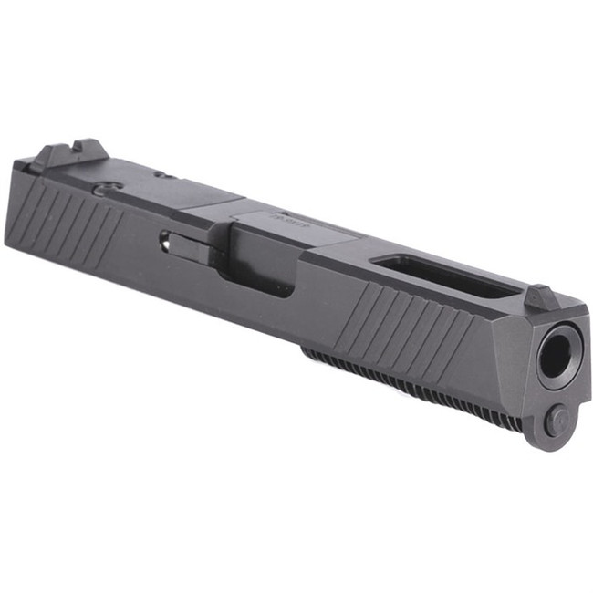 Brownells Glock 19 Complete Window Slide Assembly Ported Barrel Rmr