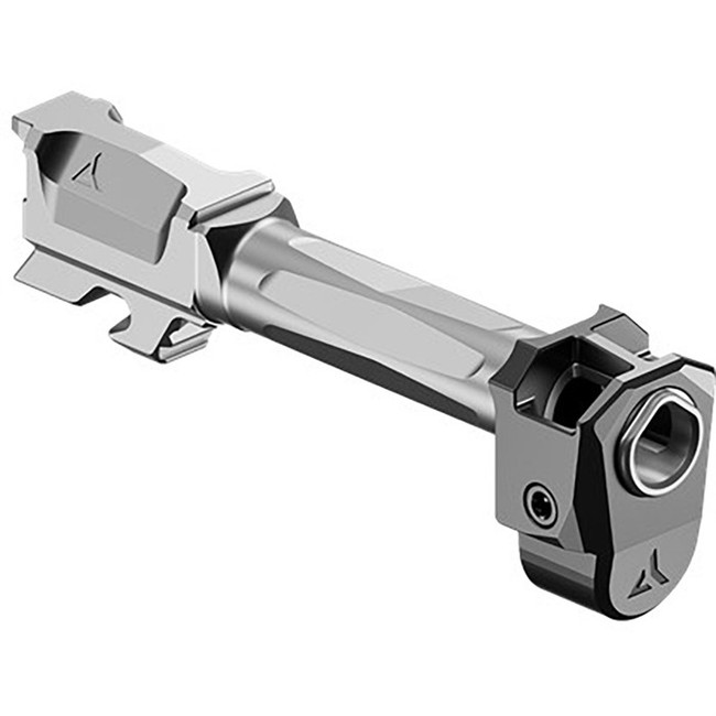 Radian Weapons R0870 Ramjet & Afterburner Combo Compatible w/Glock 43X, Gray Stainless Steel