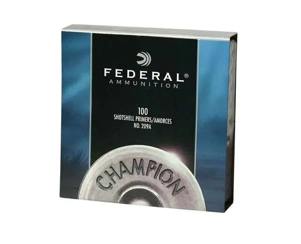 FEDERAL SHOTSHELL PRIMER 100 RD/BX 10BX/BRICK 5 BRICKS/CS