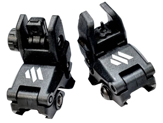 Meta Tactical Poly Sight Pop Up Sights AR-15 Picatinny