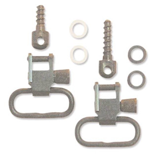 GrovTec Wood Screw Set Rifle Foreend Swivel Stud Spacers Locking Swivels Nickel