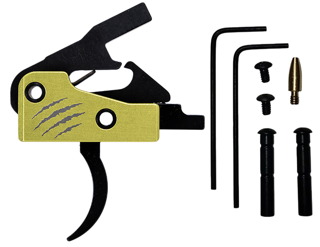 Dpms Panther Claw Drop In Trigger AR15 Single Stage Curved Bow