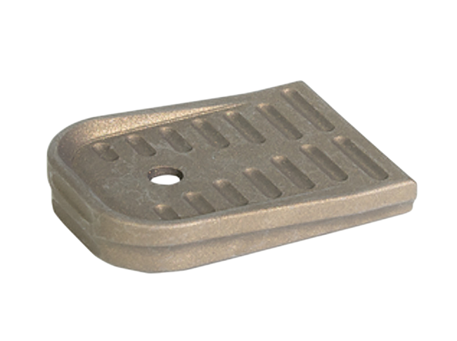 Timber Creek Outdoors GL43XMFPBB Glock 43X Magazine Floor Plate Burnt Bronze Aluminum