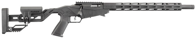 Ruger 8401 Precision Rimfire  22 LR 10+1 18" Threaded 1137 Alloy Steel Barrel, Hard Coat Anodized Finish, Adjustable Quick-Fit Precision Stock, 30 MOA Picatinny Rail, Optics Ready - 8401 - 736676084012