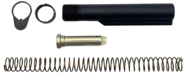 LBE Unlimited H1BUFKT Buffer Tube Kit H1 Buffer Compatible with Standard Tubes