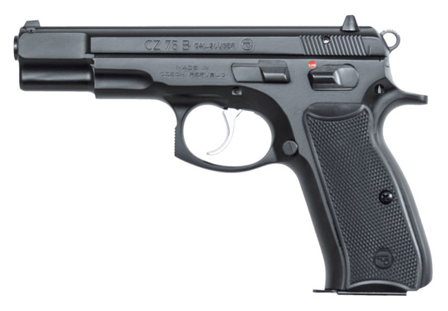 CZ 75 California Compliant B 9mm 4.6" Barrel 10rd Polycoat Finish