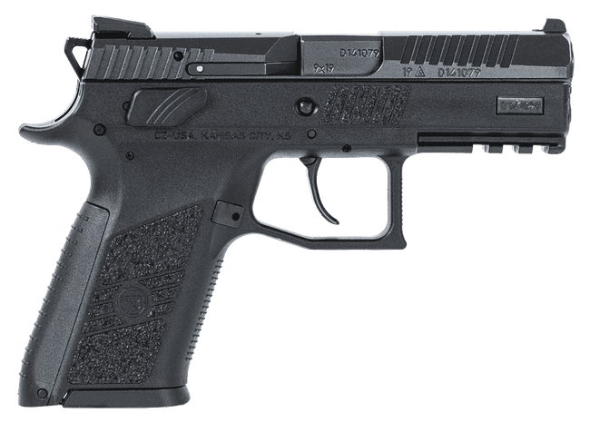 CZ P-07 9mm Luger 3.75in Barrel 10rd Black Polymer Frame