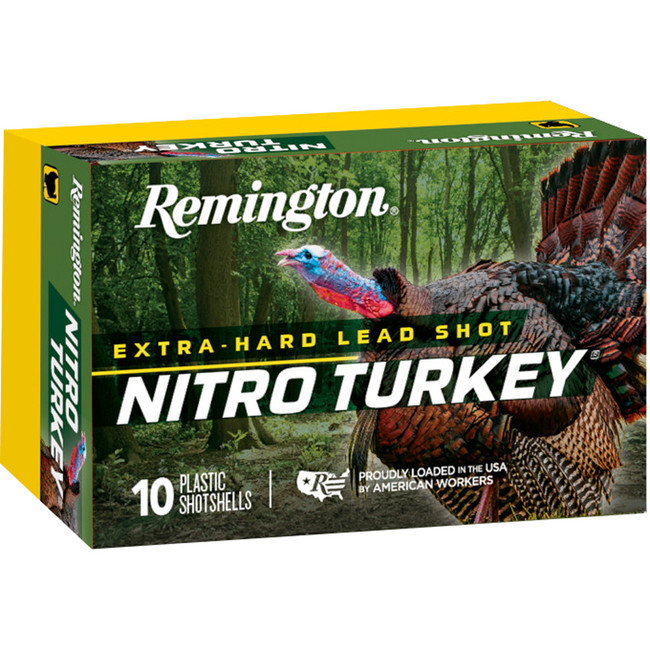 Remington Nitro Turkey 12 Gauge Lead Shot 1.5 Ounce 10 Rounds - 26688 - 047700503004