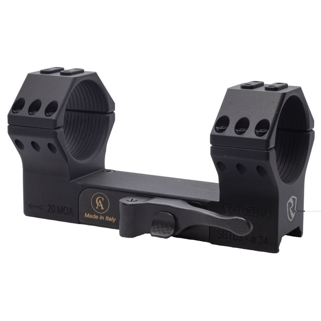 Riton 34mm Picatinny QD Mount 20 MOA
