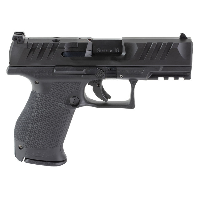 Walther PDP Compact 9mm Luger 4" 10+1 Optic Ready CA Compliant Black