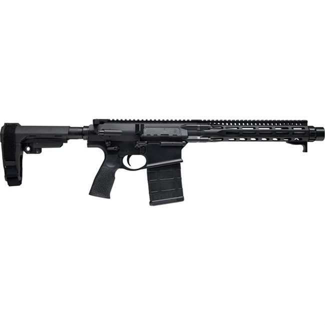 Daniel Defense DD5 P 7.62 NATO 12.5" 20rd M-LOK SBA3 AR Pistol - 0208830157047 - 818773025195