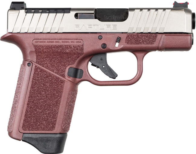 GForce GF9 Rapture 9mm 3.25" Sub-Compact 12rd Champagne Nickel