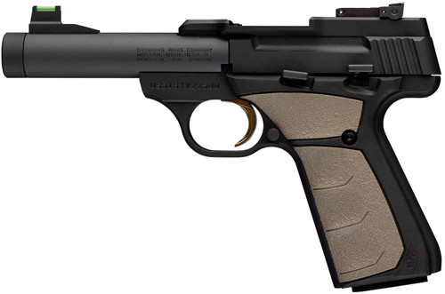 Browning Buck Mark Micro Bull 22 LR 4.4" 10rd FDE Threaded Pistol
