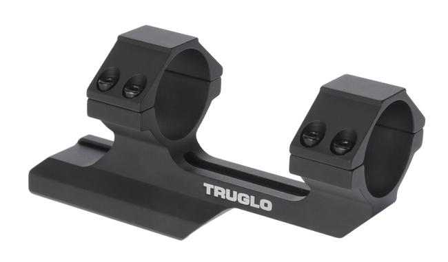 Truglo 1in Picatinny Weaver Scope Mount Low Height